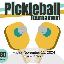 GSH Pickleball Tournament - Nov 15th